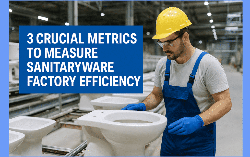 3 Crucial Metrics to Measure Sanitaryware Factory Efficiency